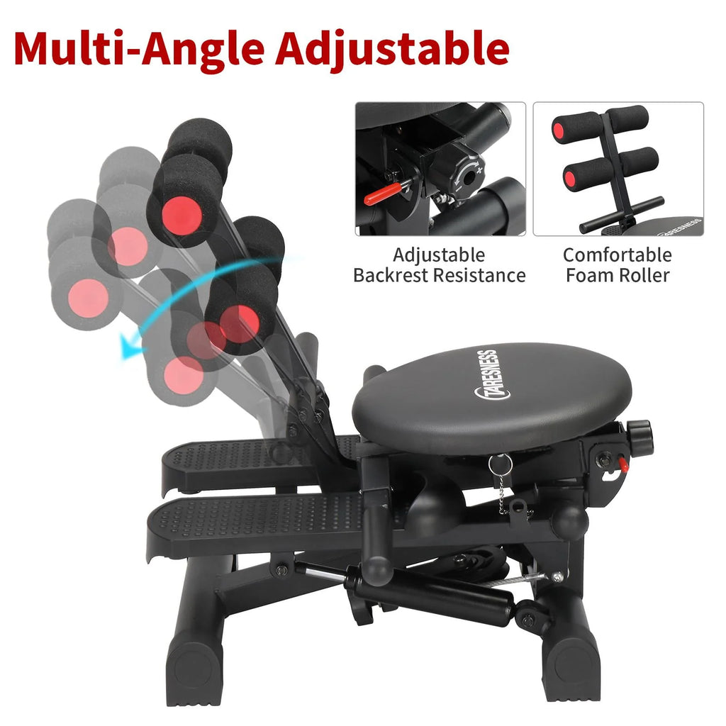 Stair Stepper with Resistance Bands Q1119