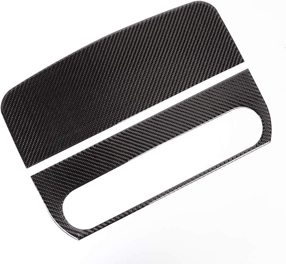 Co-Pilot Armrest Box Trim Sticker Kit Carbon Fiber Pattern L401