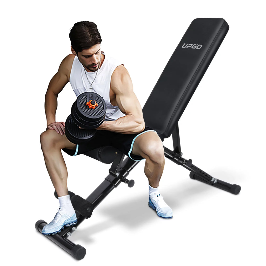 Adjustable Weight Bench 660lbs Capacity Foldable J65344