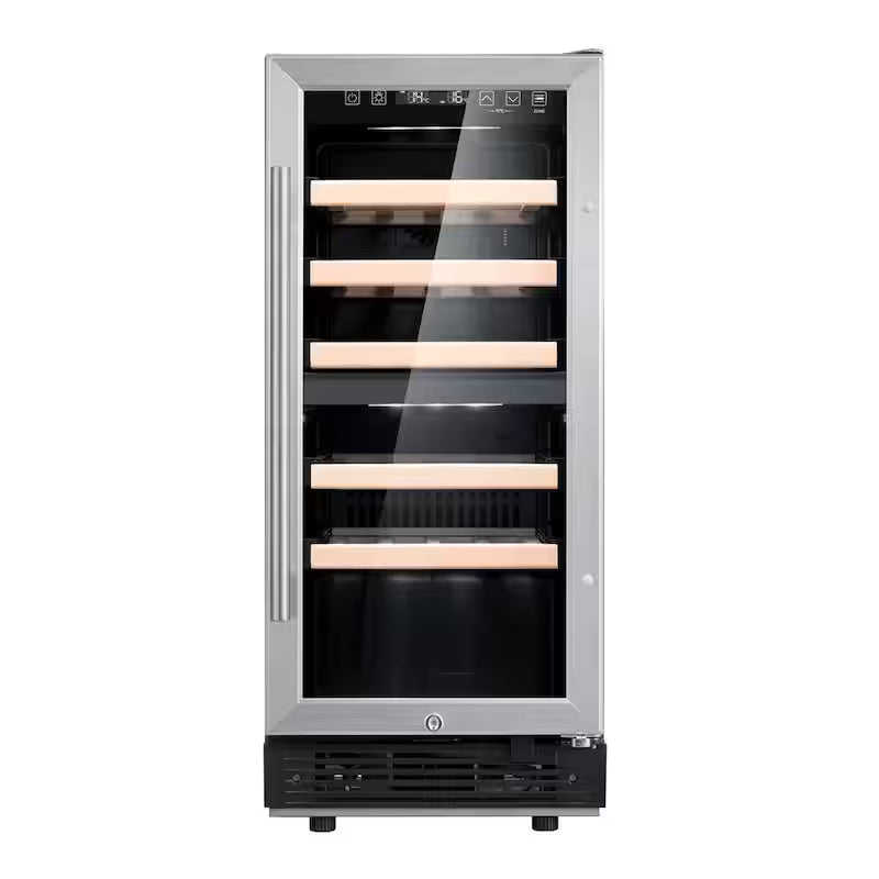 27-Bottle Dual Zone Stainless Steel Wine Cooler I160