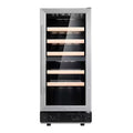 27-Bottle Dual Zone Stainless Steel Wine Cooler I160