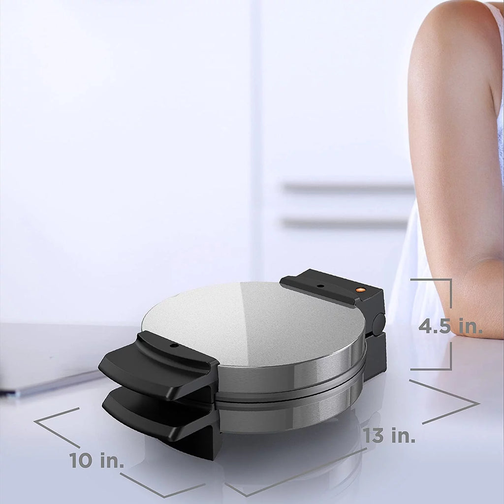 Stainless Steel Belgian Waffle Maker N8189