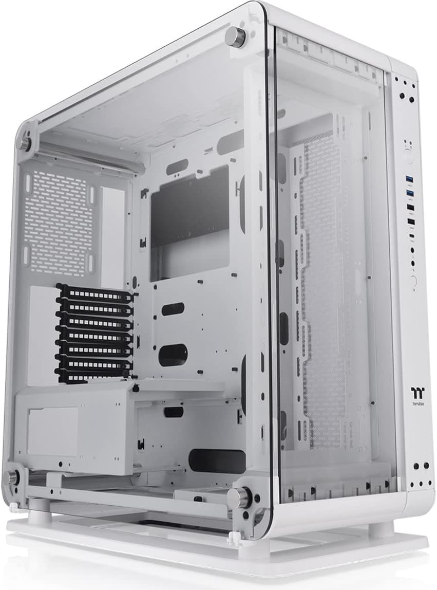 Black ATX Mid Tower Open Frame Computer Case U58806