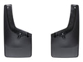 Black No Drill Splash Guard MudFlaps, Rear Pair N644