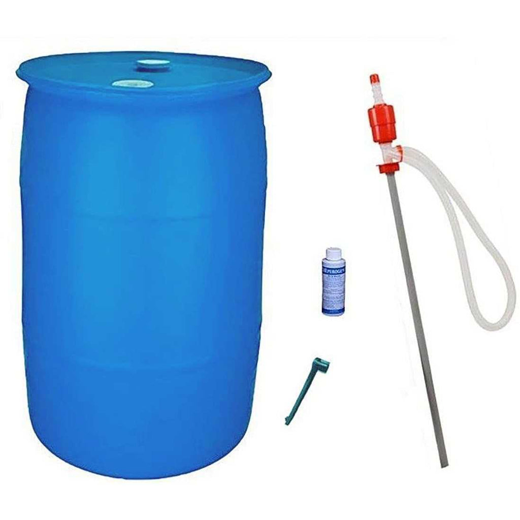 55 Gallon Emergency Water Barrel Storage Combo Pack B9250