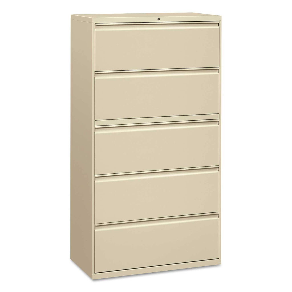 Putty Five-Drawer Lateral File Cabinet E183804