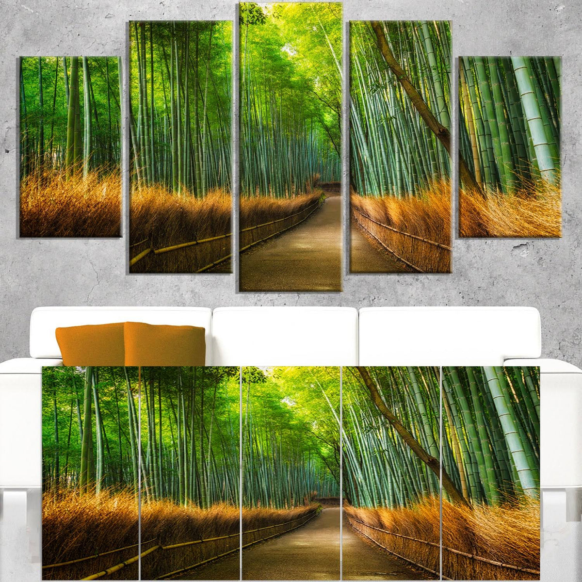 5 Panel Canvas Artwork A7611