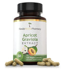 Apricot & Graviola Capsules 500 mg 120 Count F2540