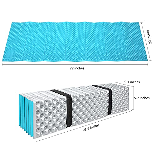 Foam Egg Crate Sleeping Folding Pad B192