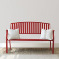 Light Blue Aluminum Outdoor Bench T2053