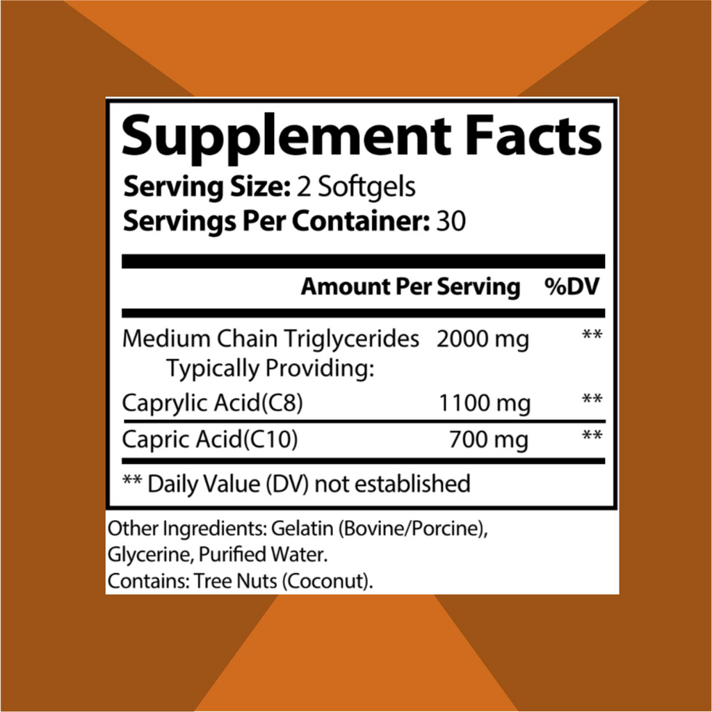 MCT Oil Softgels S92827