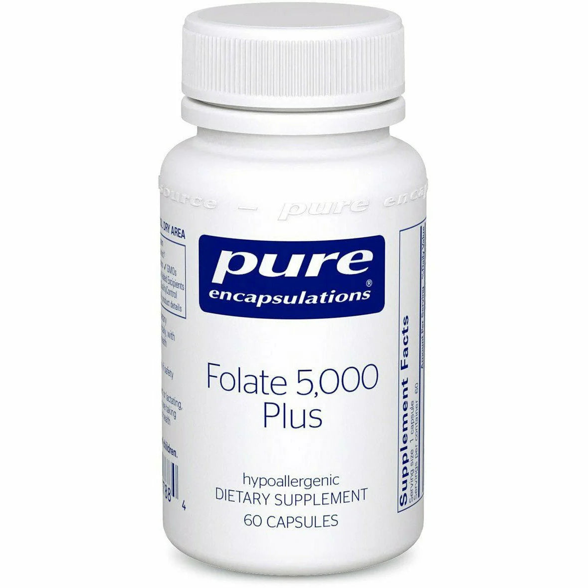 Folate 5,000 Plus 60 caps S633