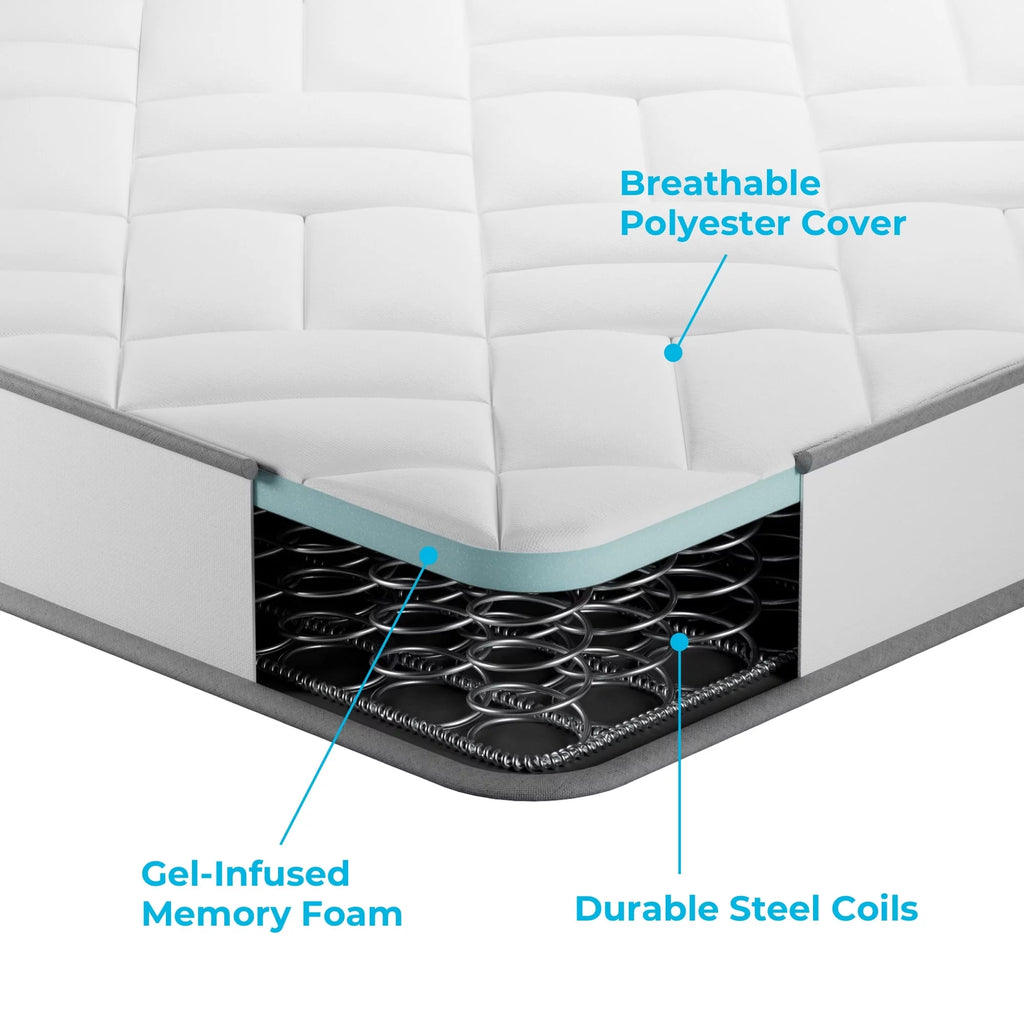 6 Firm Tight Top Innerspring Mattress, Twin XL W911284