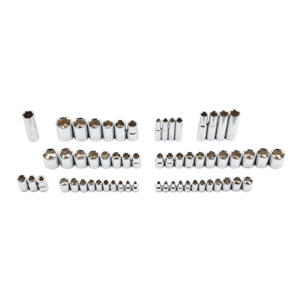 64-Piece SAE and Metric Socket Set O4477