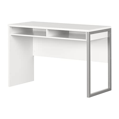 Pure White Metal Desk R609389