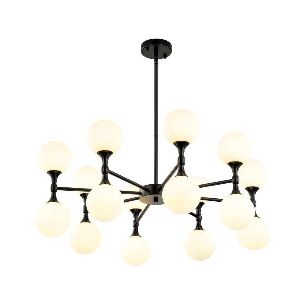 16-Light Dimmable Sputnik Linear Chandelier K41851