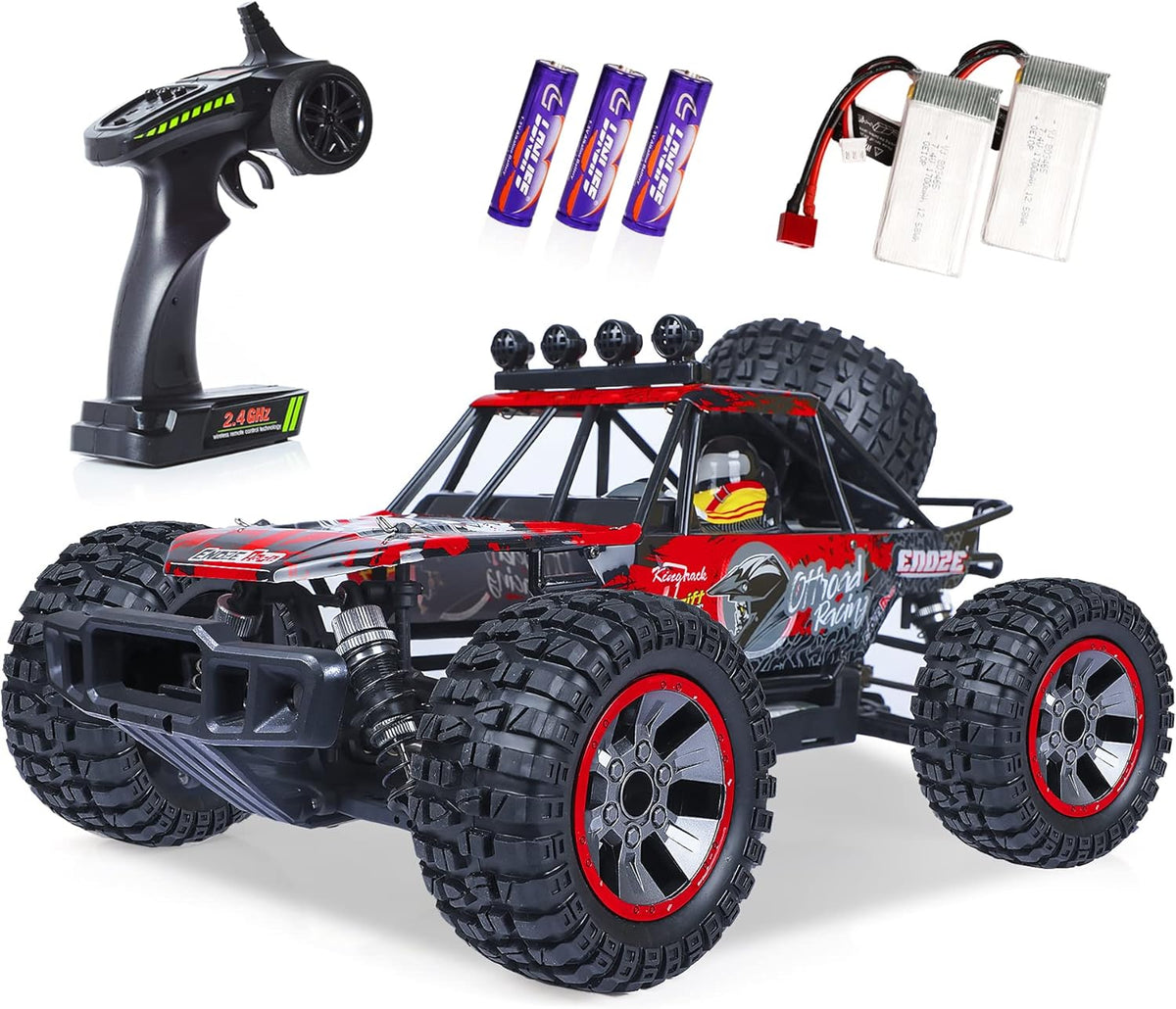 1:10 Scale High Speed 4WD Off Road RC Truck with 2 Battery U9923