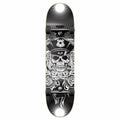 Graphic Skull Complete Skateboard O5241