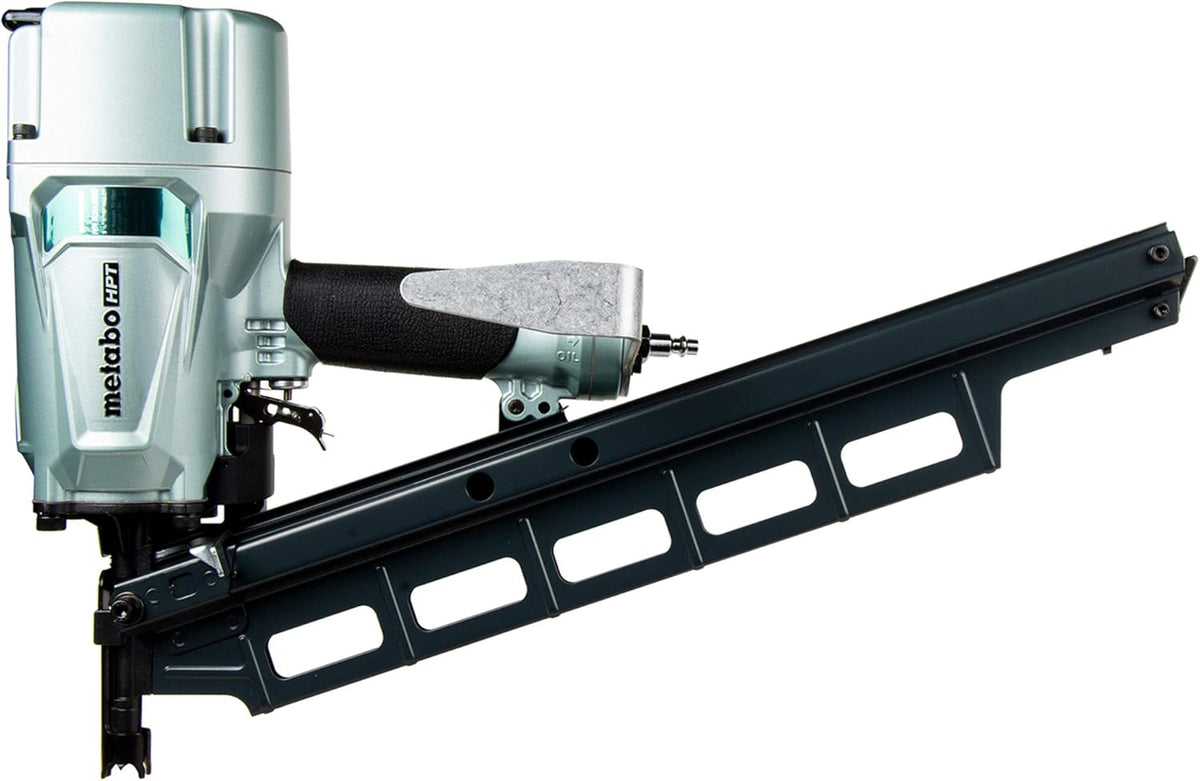 Pneumatic Framing Nailer, 2-Inch to 3-1/4-Inch Plastic Collated Full Head Framing Nails, 21 Degree Magazine A57977