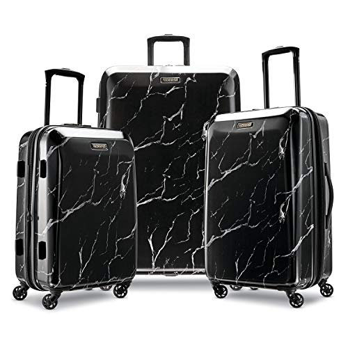 Blue Hardside Expandable Luggage with Spinner Wheels, 2-Piece Set X76463