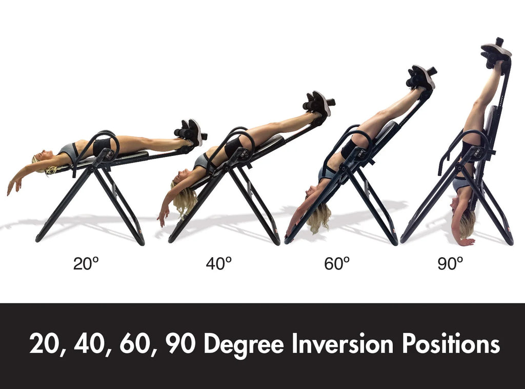Blue Heat and Vibration Massage Inversion Table G201327
