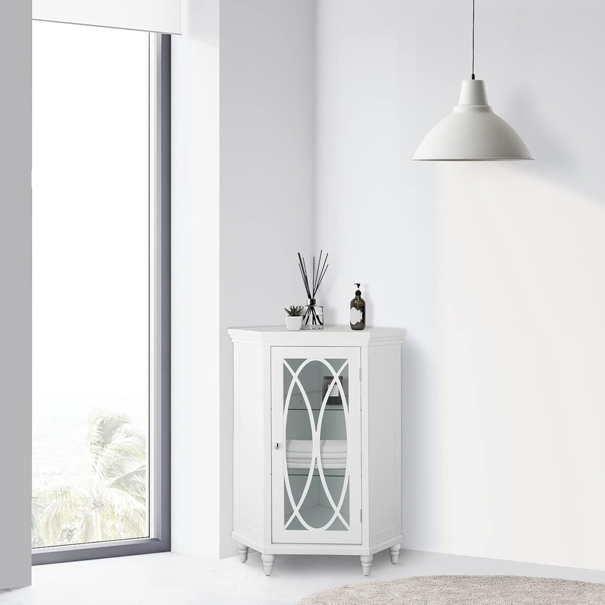 Corner Floor Cabinet I52256