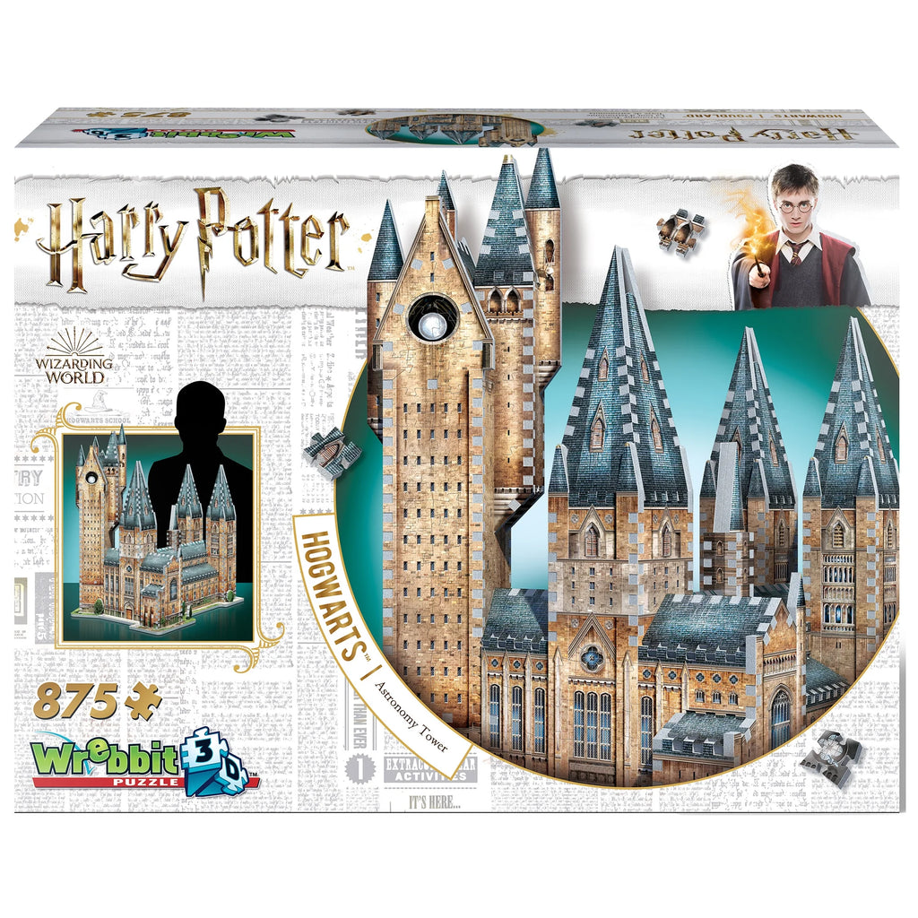 Harry Potter Hogwarts Castle 1,725 Piece 3D Jigsaw Puzzle Bundle H124