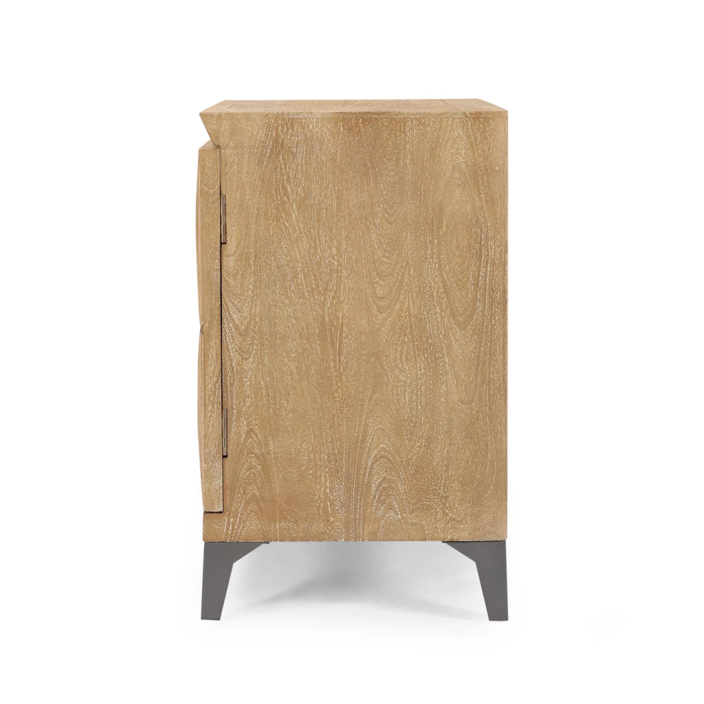 Handcrafted Mango Wood Cabinet X238059