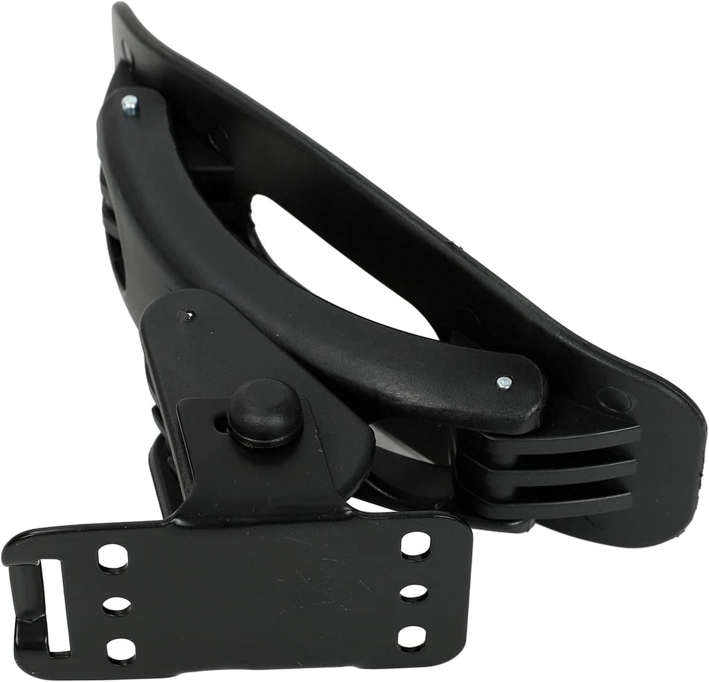 Kayak Roof Rack with Ratchet Lashing Straps, Black Pack of 2 P113