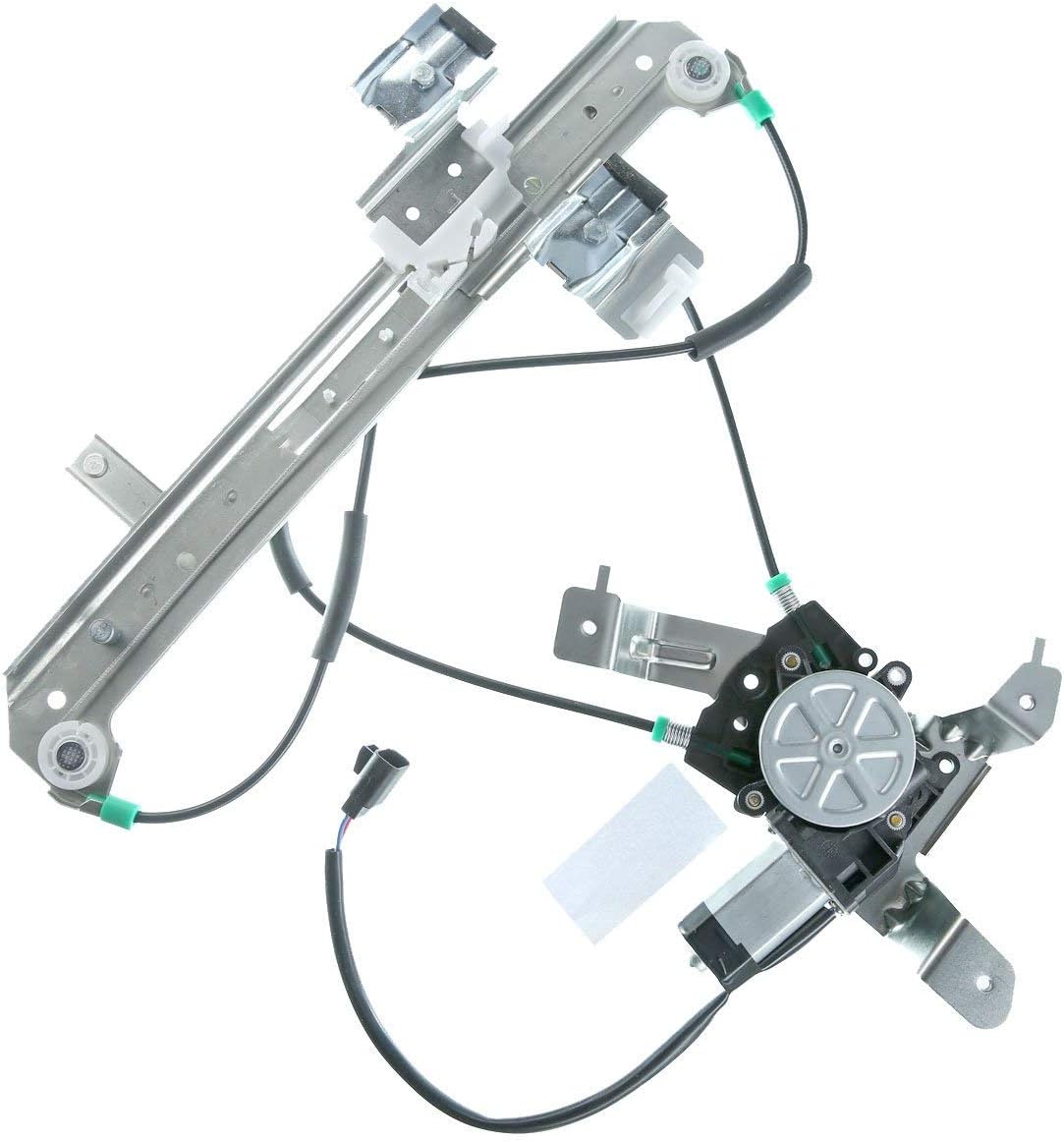 Rear Left Window Regulator with Motor for Chevrolet Tahoe GMC Yukon 2000-2006 Cadillac Escalade 2002-2006 Pack of 2 S8688