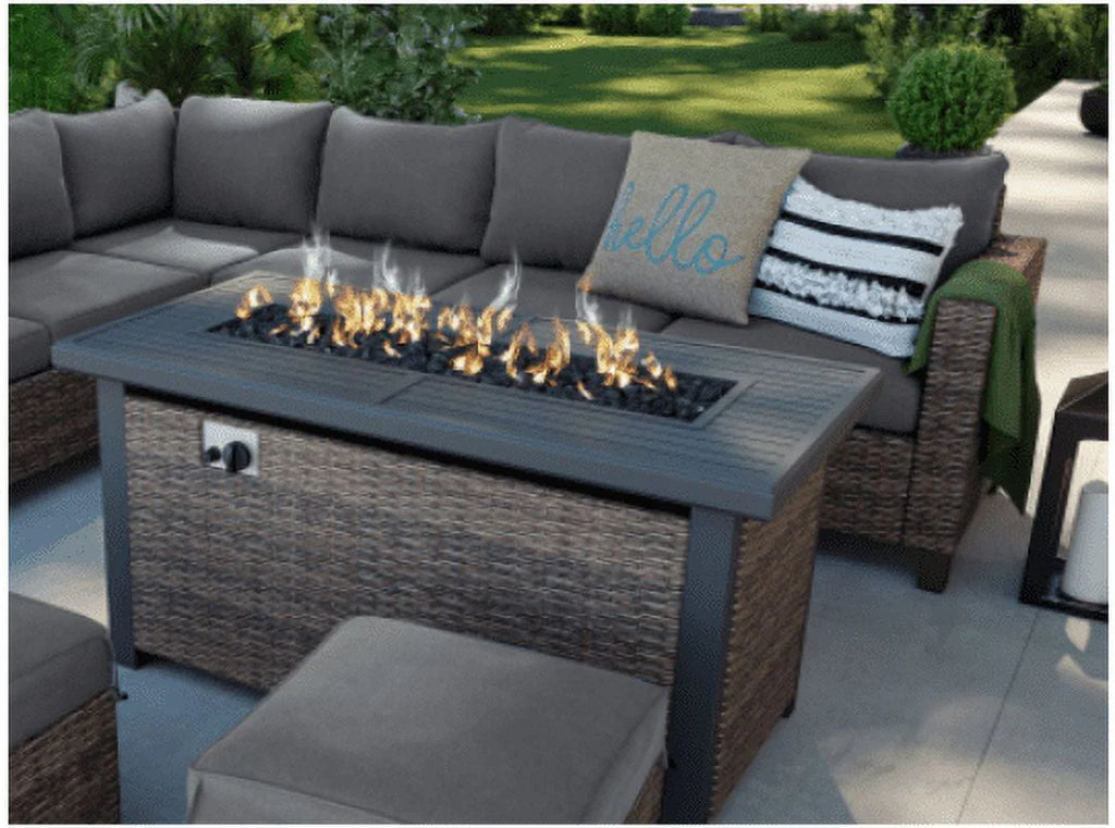 50 inch Steel Gas Burning Fire Pit Table A277