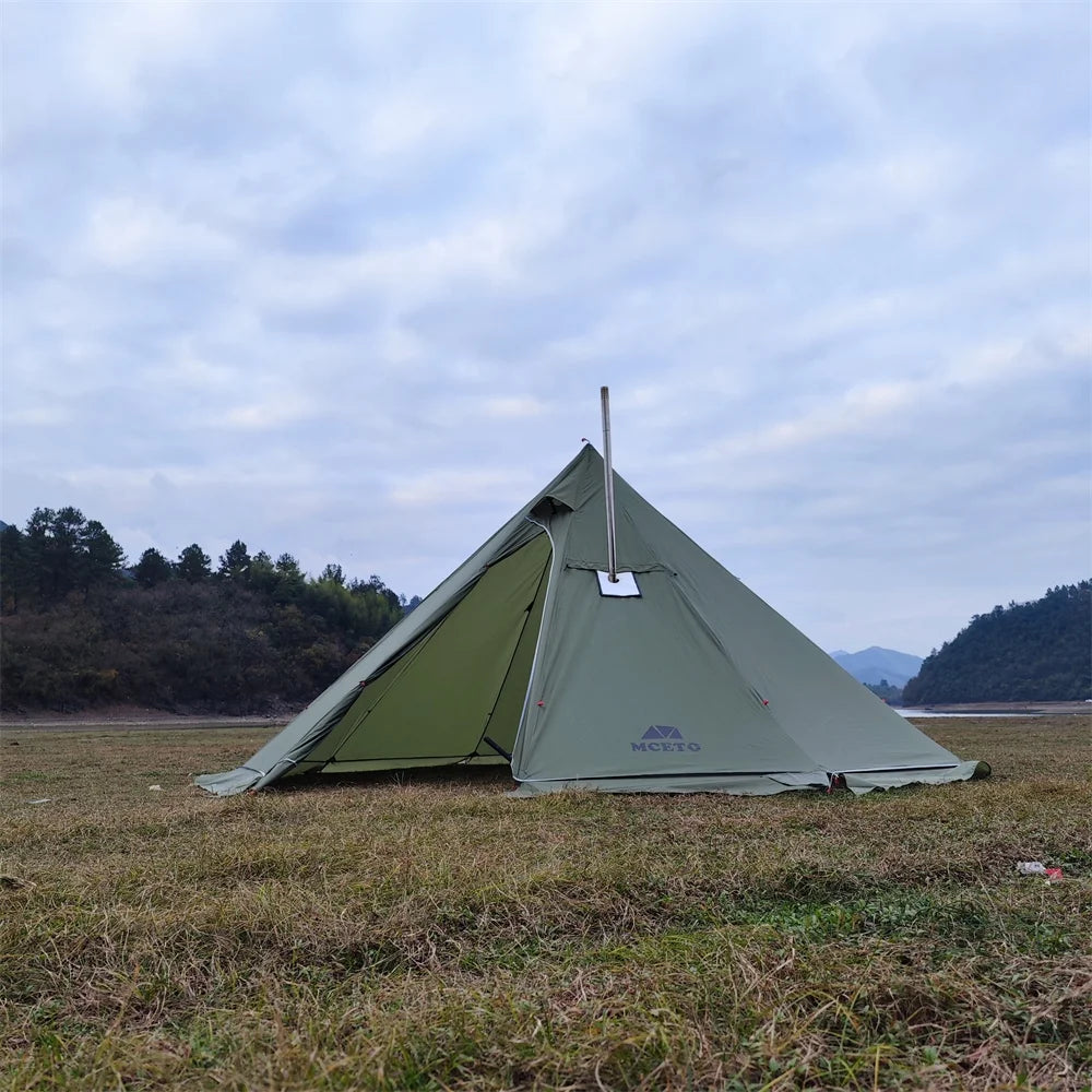 Tipi Tent With Stove H8551