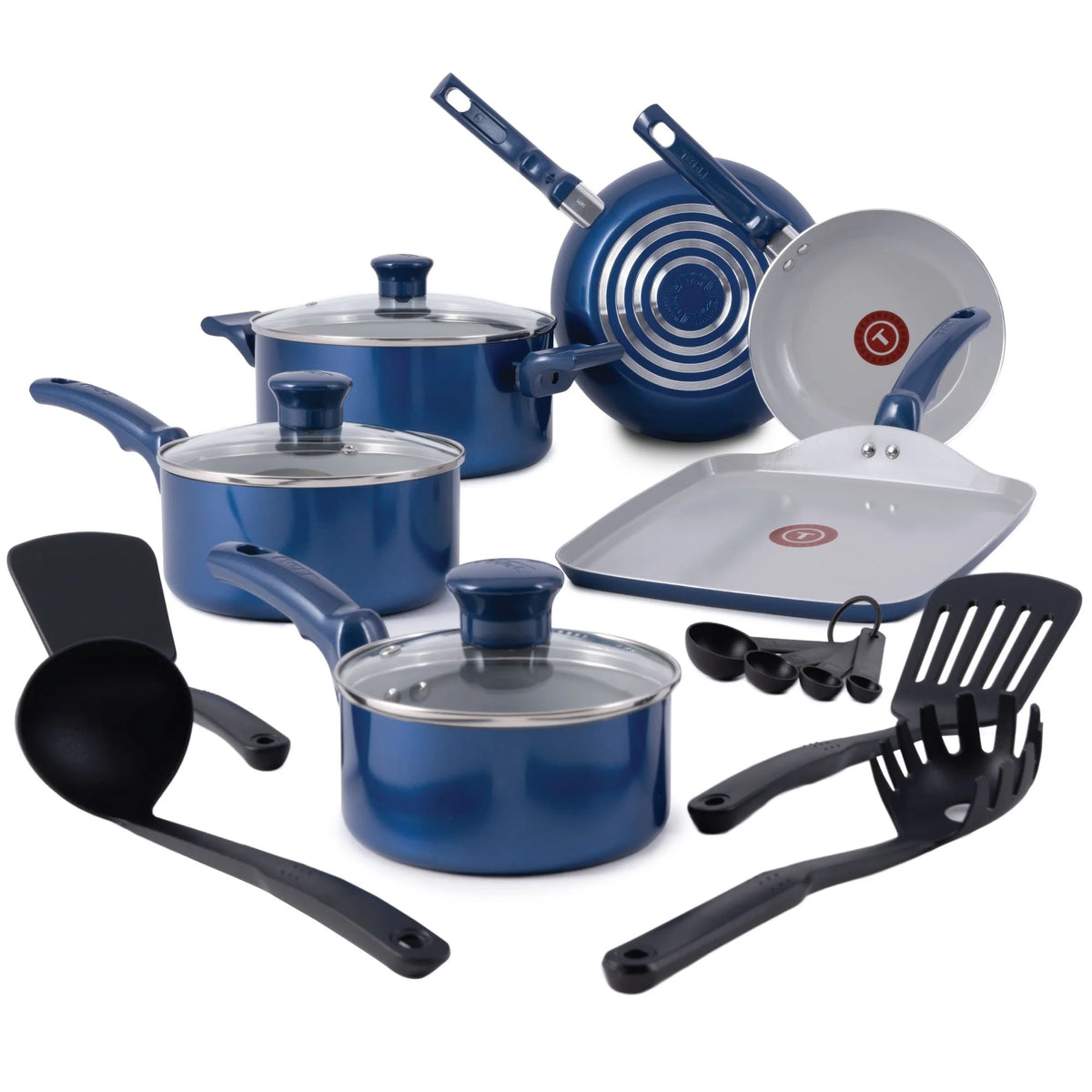 14-Piece Ceramic Non-Stick Cookware Set D229528