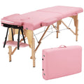Pink Portable Massage Table 84 Inches 2 Fold Adjustable M130