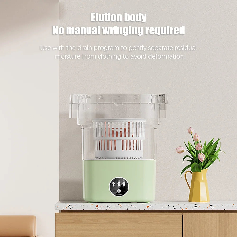 Portable 8l Washing Machine with Drain V49792