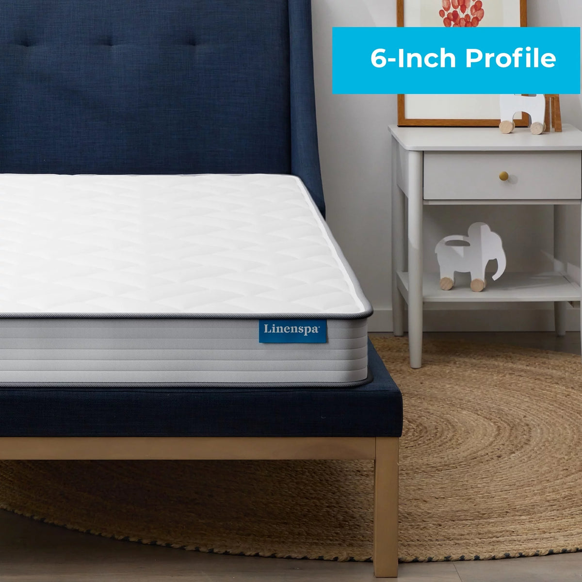 6 Firm Tight Top Innerspring Mattress, Twin XL W911284