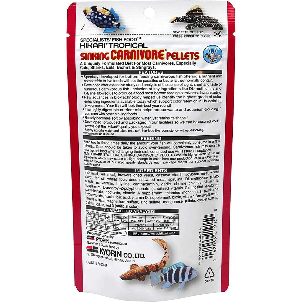 Carnivore Sinking Pellets L846