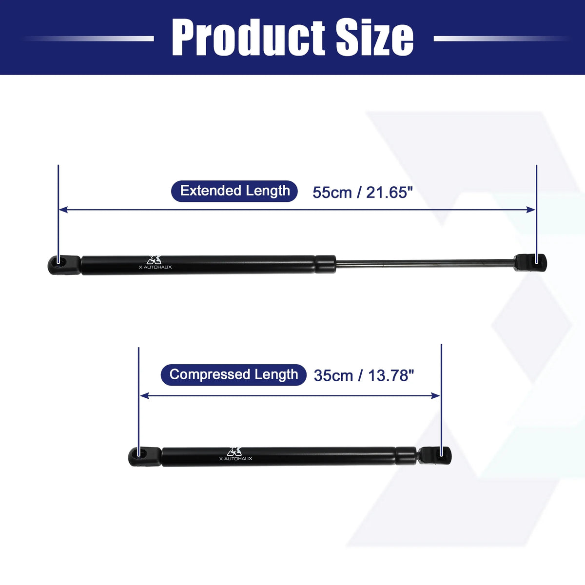 2 Pcs Front Hood Gas Lift Supports Struts Shocks H867352