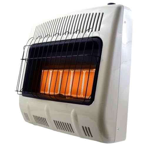 30000 Btu Vent Free Radiant Propane Heater With Thermostat And Blower A2014