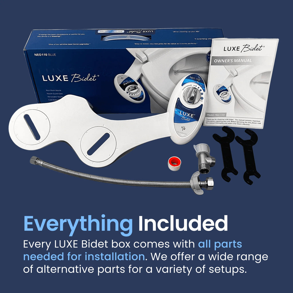 Non-Electric Bidet Attachment, Adjustable Water Pressure, Rear Wash C152