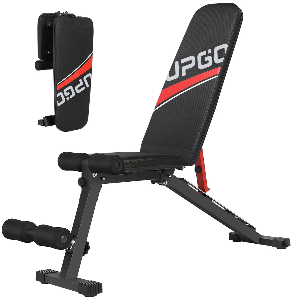 Adjustable Weight Bench 660lbs Capacity Foldable J65344