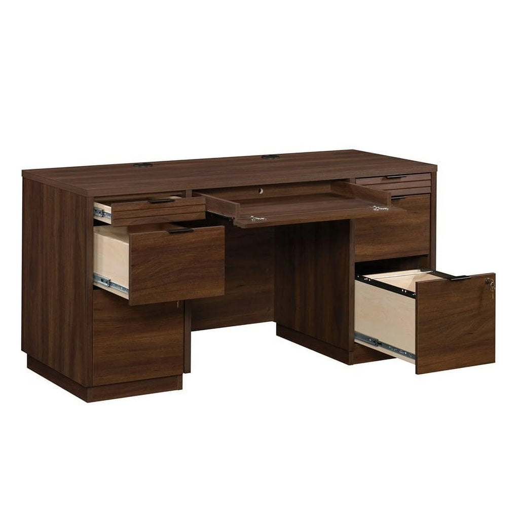 60" Engineered Wood Credenza Desk U59827