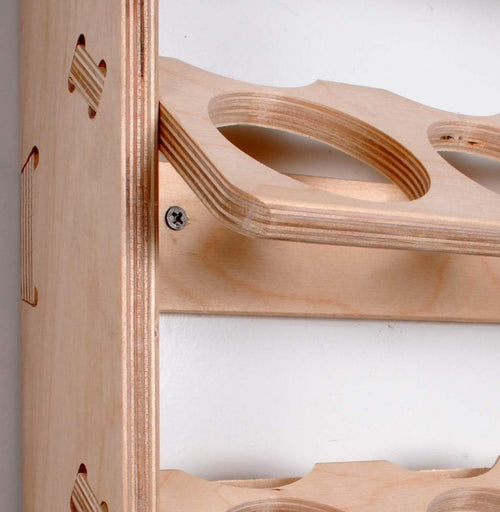 24 Can Wall Mount Storage Holder Rack Pack of 2 D698