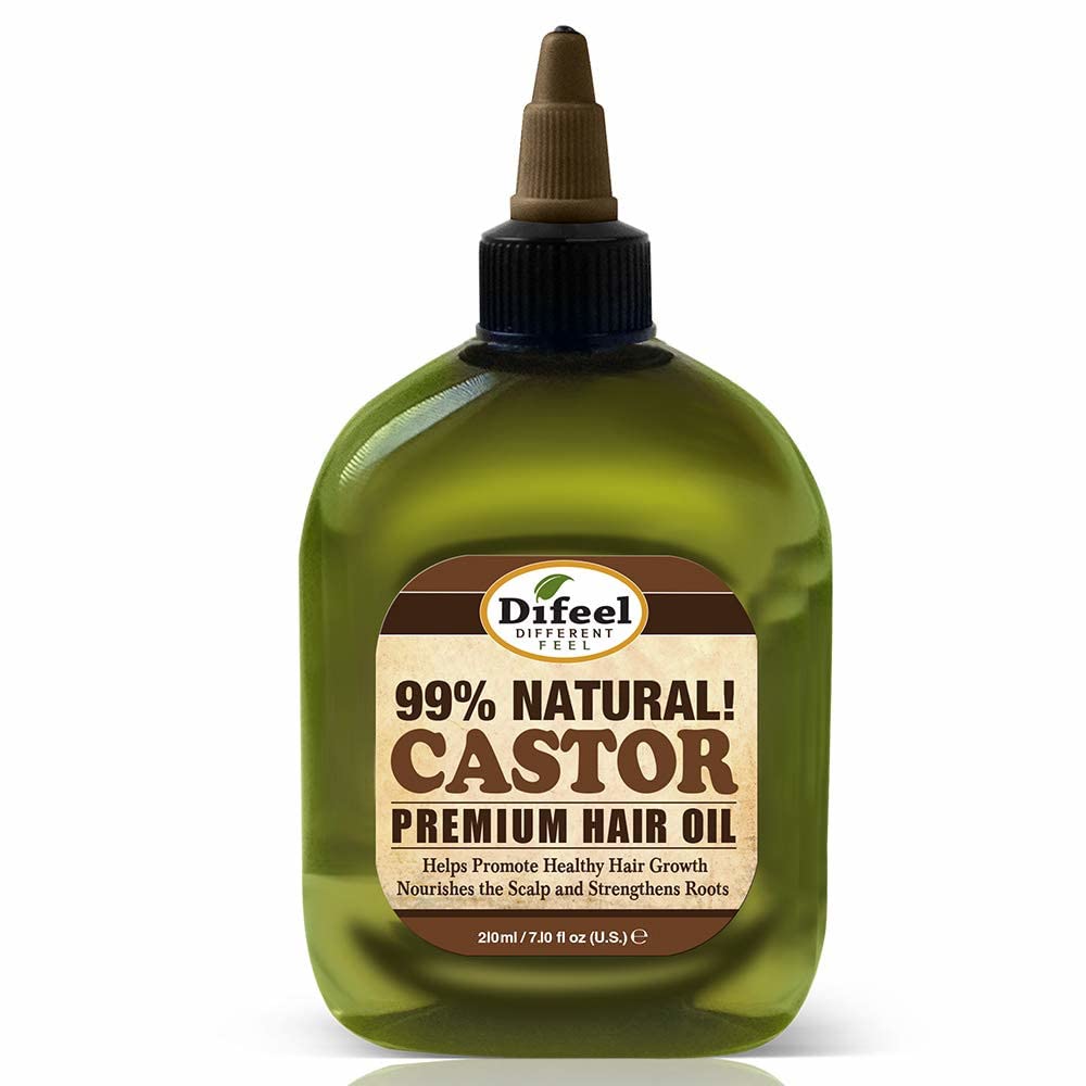 7.1 ounce 3-Pack Natural Castor Hair Oil C10103
