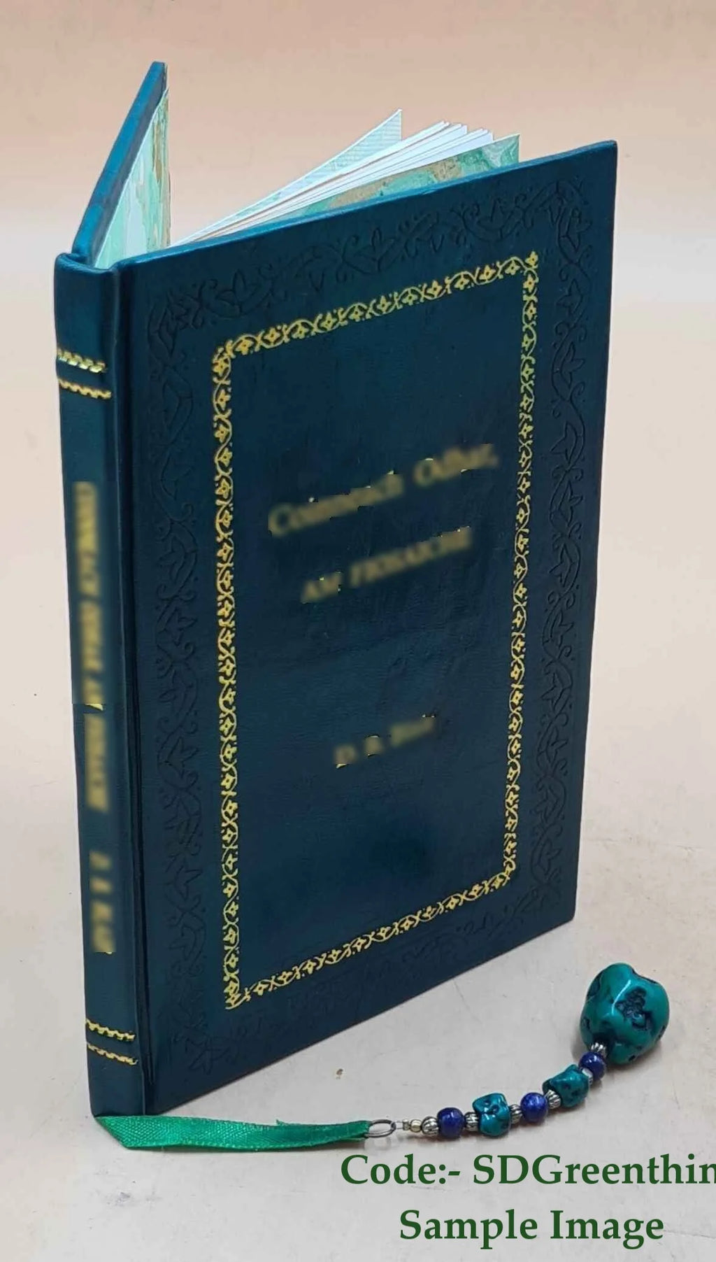 Premium Leather Bound Book T9502
