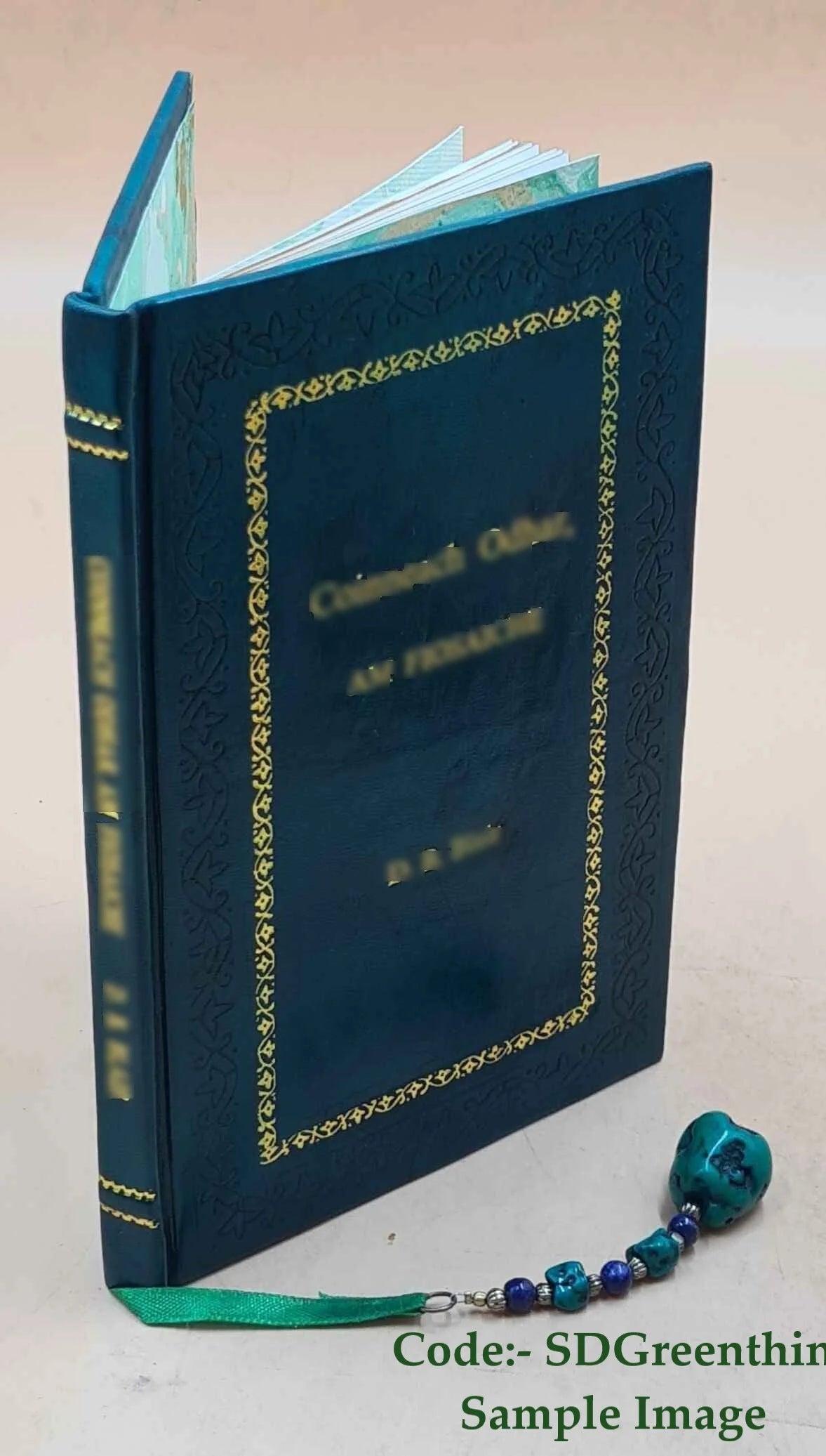 Premium Leather Bound Book T9502