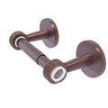 Antique Copper Two Post Toilet Tissue Holder P5170