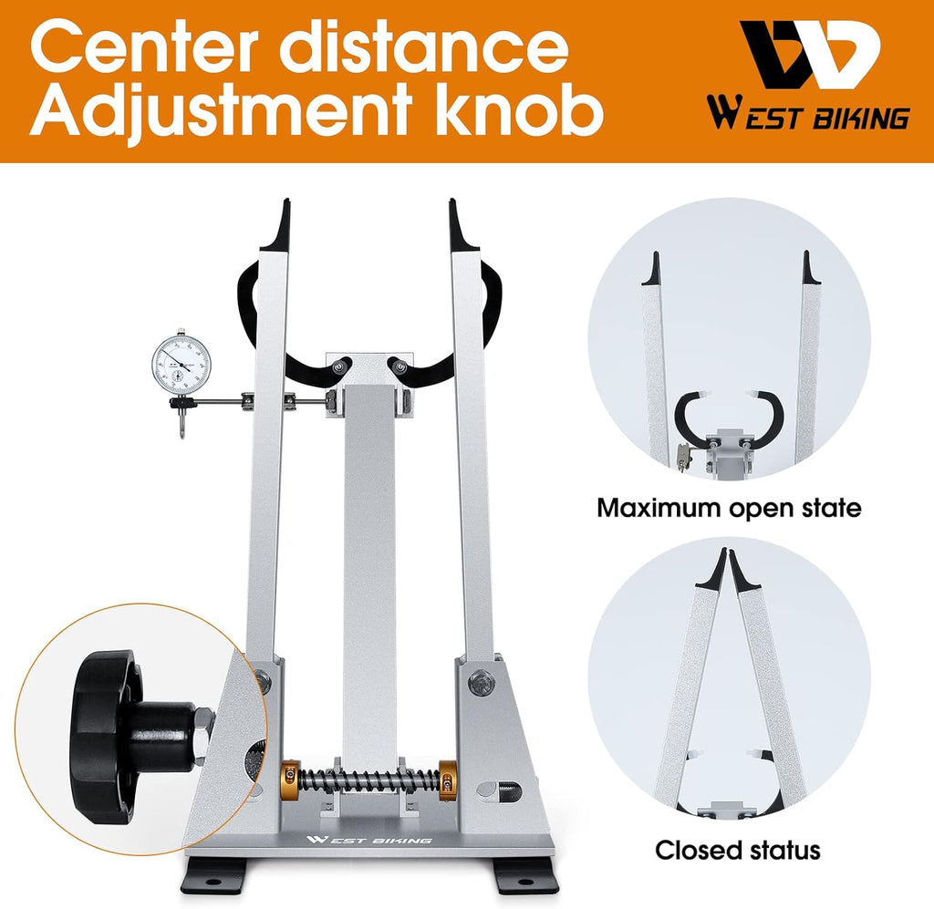 Wheel Truing Stand with Spoke Wrench for 16-29” 700C Bike Wheel G151680