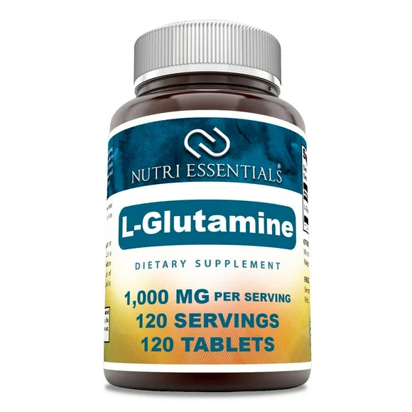 L-Glutamine 1000mg 120 Tablets Amino Acid Supplement K207
