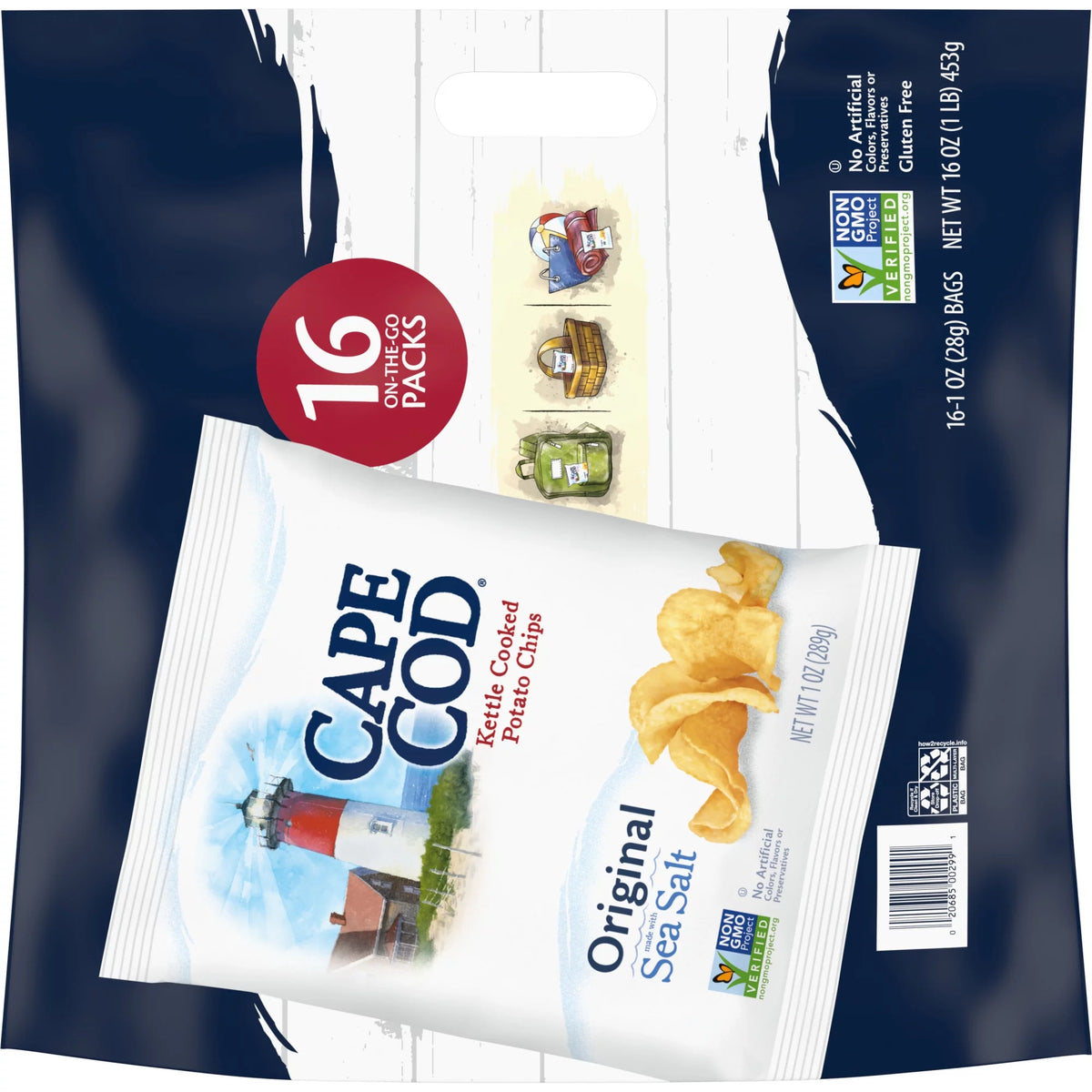 Original Kettle Chips Snack Bags 16 Ct Z798903